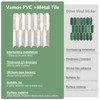 Vamos Tile Peel and Stick Backsplash Seamless Tile,1-Sheet Stick on