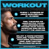 Jawz Gum Jawline Chewing Gum, 4 Pack Box, Blue Razz,