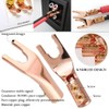 Tertullus 8 Pcs Pure Copper Speaker Spade Connectors Y Plug