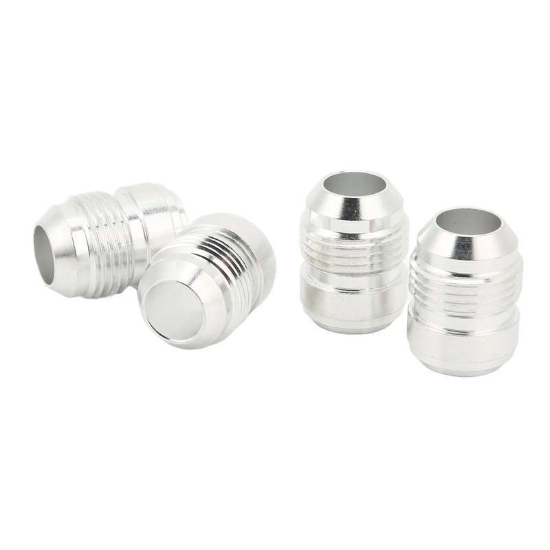 4 Pcs 10AN Weld On Bung Fitting 3/4in Thread Aluminium