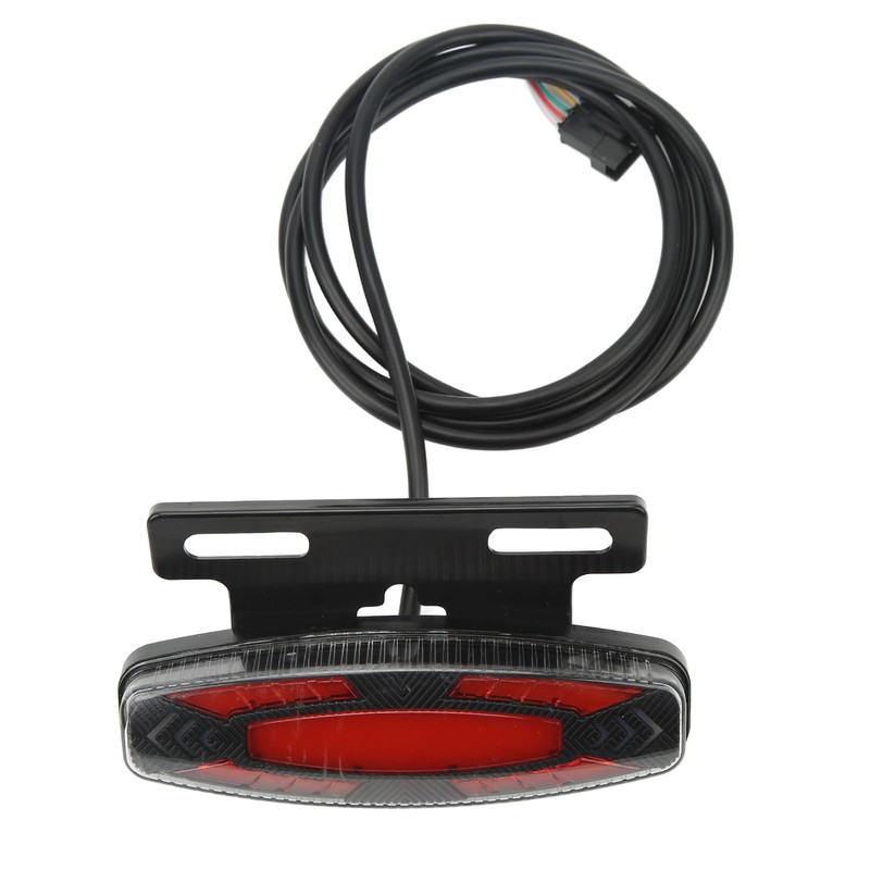 Electric Bike Lighting Rear Tail Light High Brightness Bike Brake