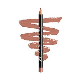 NYX PROFESSIONAL MAKEUP - Lápiz labial fino, Peekaboo Neutral, 0.03 onzas