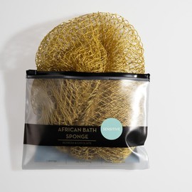 Bellanomi African Exfoliating Net Sponge for SENSITIVE SKIN  Bath Sponge:_Olive