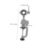 LALAFINA Aluminum Rotating Electric Drill Stand Holder Versatile Bench Vise