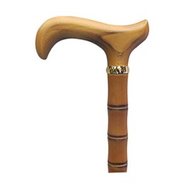 Vista International Simulated Bamboo Step Wood Stick/Small Walking Poles, Multicolor