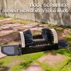 Earl Diamond Boot Scrubber - Outdoor Shoe Scraper Cleaner Brush