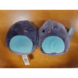 Squishmallows 2 Pack: Squishmallows 5" Chuey Dinosaur Prehistoric Grey Winking Plush E9F