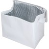 Thermal Insulated Portable Cool Canvas Stripe Lunch Picnic Totes Carry