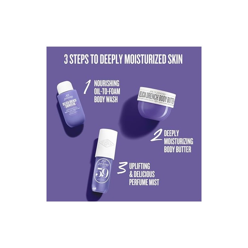 Drench & Dazzle Delícia Drench™ Body Routine Set