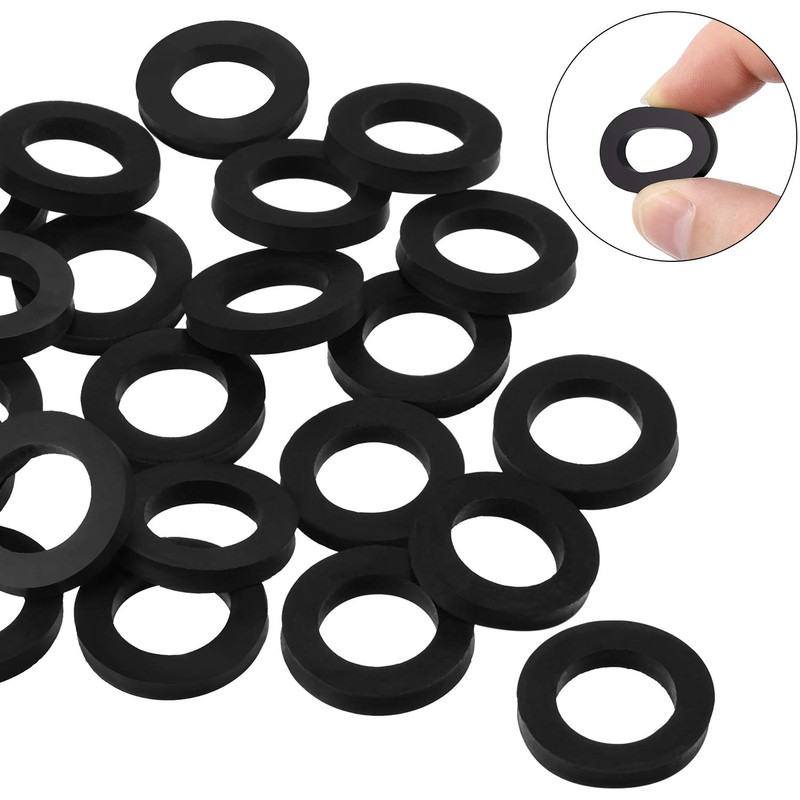 Outus 50 Pieces Beer Gaskets Beer Line Washer Keg Tap