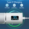 Toothbrush Cleaner, Toothbrush Sanitizer, UV-C Rechargeable Wall Mounted Toothbrush Holder