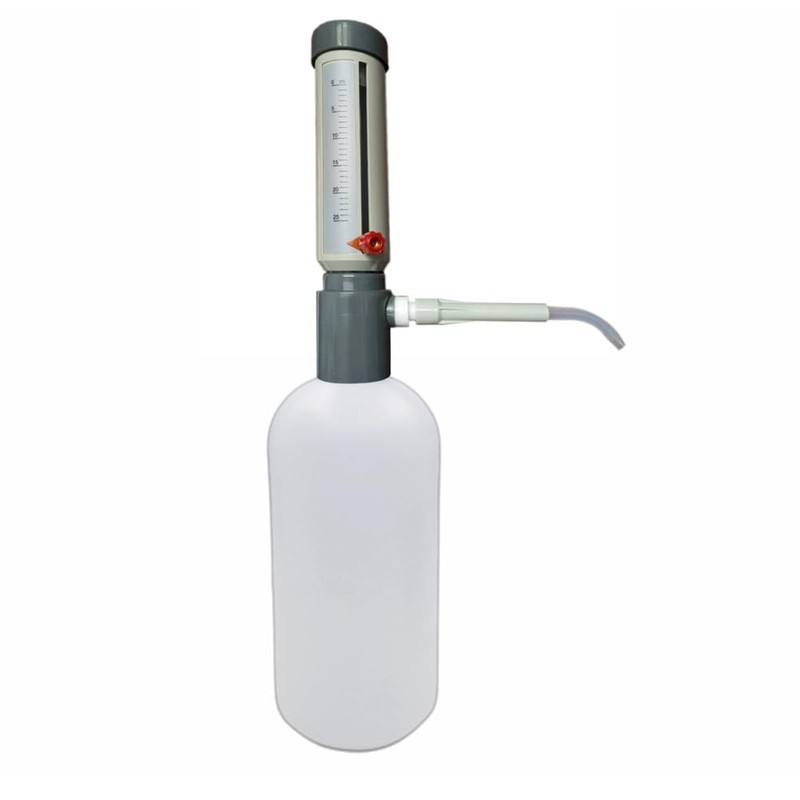 RANJOVER Lab Bottle Top Dispenser Economic Semi-Automatic Liquid Dispenser Sleeve