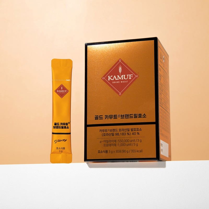Grain On Gold Kamut Enzyme 30 packets, 3 units /