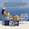 Cushion X Maritime - Set of 4 Maritime Decorative Outdoor