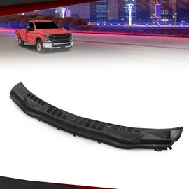 CROSSDESIGN Windshield Wiper Cowl Panel Grille Set Compatible with Ford F250 F350 F450 F550 Super Duty 2017-2022 HC3Z-25022A68-AB, HC3Z-25022A69-AC
