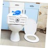 Gadpiparty 2pcs Durable PVC Toilet Flapper for Bathroom Easy Installation