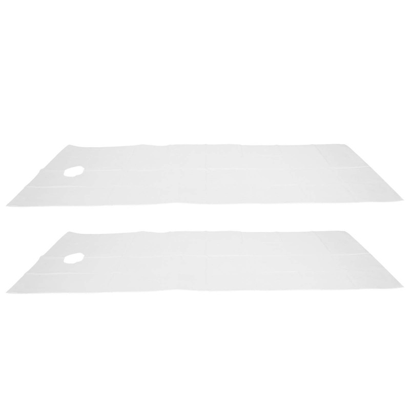 Spa Massage Bed Sheet Reusable 2Pcs Massage Bed Sheet Oil