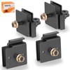 Bottom and Top Engine Mount Rubber Damper Kit Compatible with
