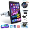 Camecho Single 1DIN Rotatable 10.1" Android 13 TouchScreen Car Stereo