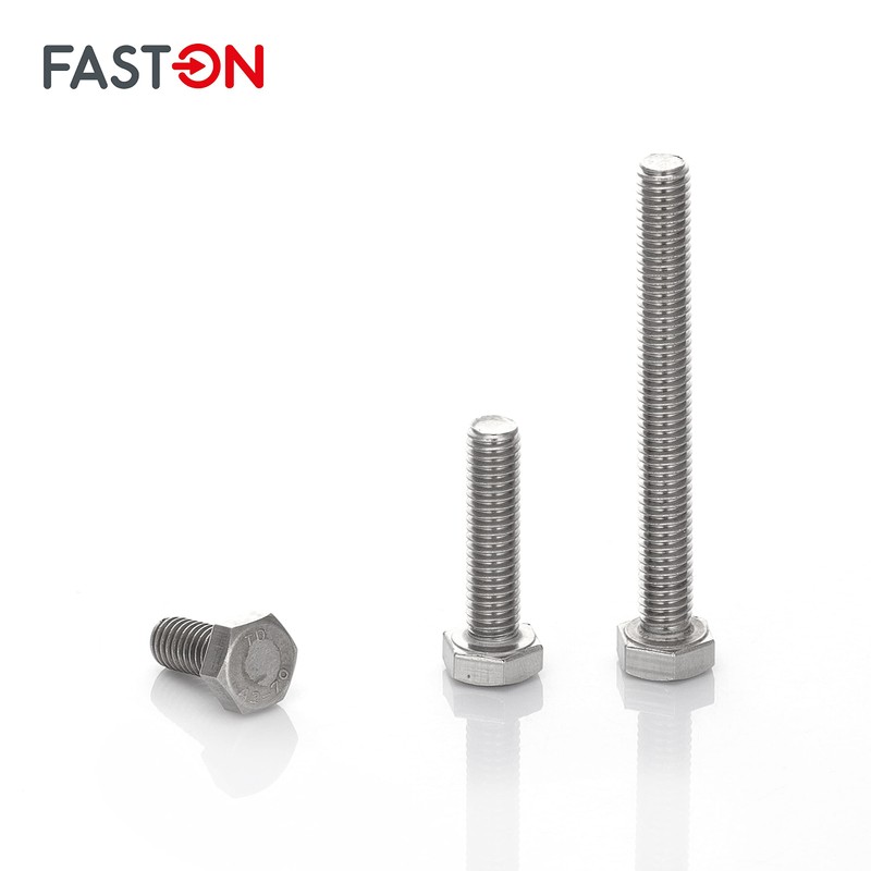 Hexagon Screws M8 x 30 Stainless Steel (Pack of 10)