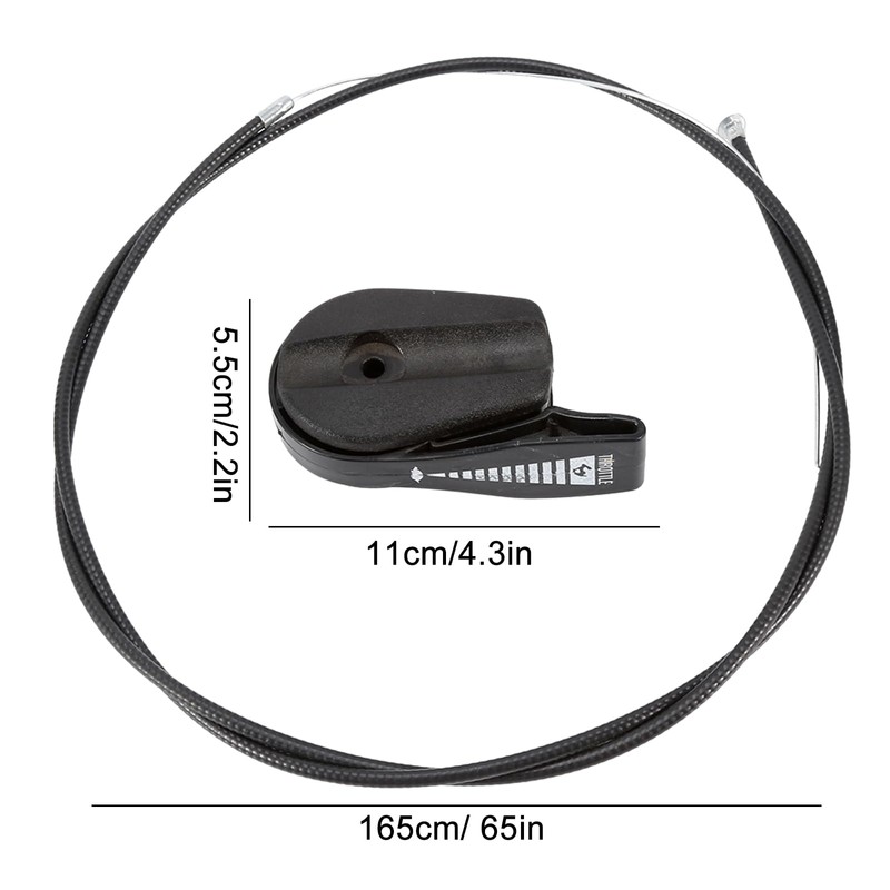 KSTE Cable for Lawn Mower, Throttle Cable for 65 Inch