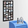 Adeco [PF9105] Decorative Black Wood Wall Hanging Collage Picture Photo