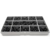 340 Assorted Black Flange Posi Self Tapping/Trim Screw | BS4174