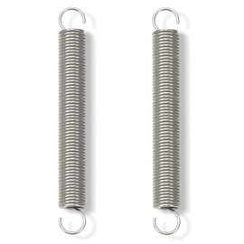 GUNGY Tension Springs with Hooks Stainless Steel Tension Spring Tension Spring 150 mm Outer Diameter 18 mm Wire Diameter 2 mm Maximum Tensile Force 8.3 kg 2 x 18 x 150 mm
