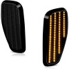 ZTT Pair Smoked Front Side Marker Lights Width Lamp LED