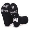 Do Not Disturb I'm Gaming Socks Novelty Gamer Socks Funny