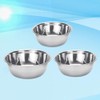 HEALLILY 3PCS Iodine Bowl Surgical Medical Equipment ENT Instruments Drug