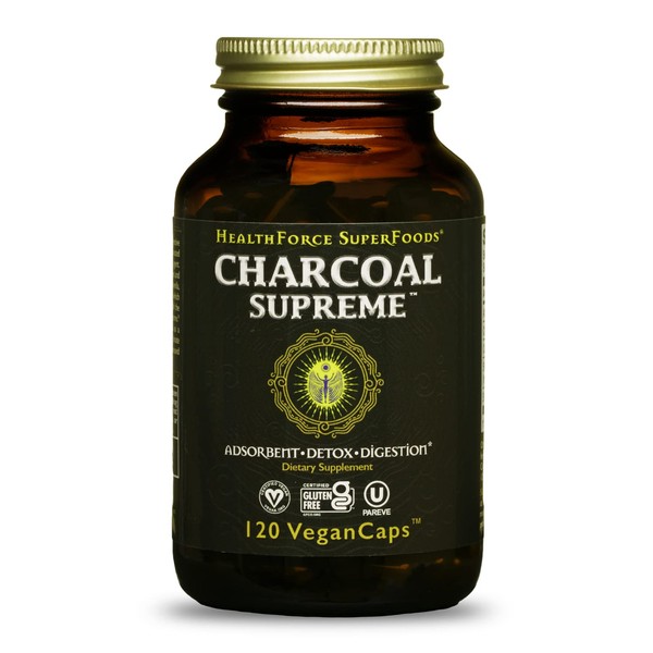 Healthforce Superfood Charcoal Supreme - 120 VeganCaps