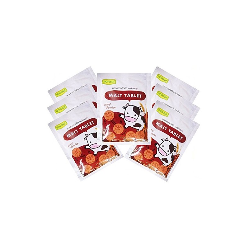 Roscela Tablet Malt Candy, 20g 7 Packs