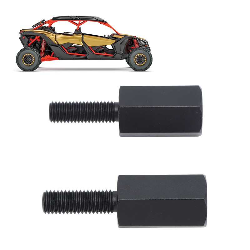 2Pcs Seat Riser 2 Inch UTV Upright Seating Position Lifter