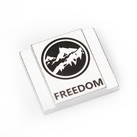 Snow-Capped Mountain Silhouette Camera hot Shoe Cover Shutter Decorative Button Set for Fuji X-T5 X-T4 X-T30 X-T20 X-T10 for Canon R62 R5 R7 R8 R10 (Black)