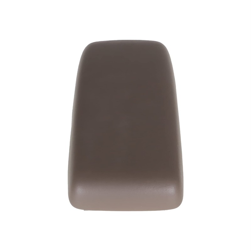 ANTUKO Oak Tan Car Leather Front Center Console Armrest Lid