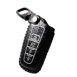 Handmade Leather Remote Key Fob Cover for Toyota Camry XLE XSE LE SE Corolla Avalon C-HR Highlander Prius RAV4 4Runner Prado