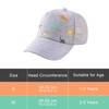 Toddler Baseball Hat,Breathable Dinosaur Baby Outdoor Beach Sun Cap,Adjustable Fit