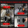 4" & 2.5"Magnetic Dust Collection Fittings for Dust Collectors, 14-Piece