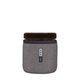 Sok It Ice Cream Sok Insulated Neoprene Cover (Anthracite, Straight Ice Cream Pints)