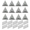 TERF® 12 Pcs Heavy Duty 45mm Pyramid Angel Mounting Corner