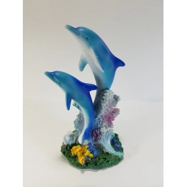 Marine Life Dolphin Design Figurine by Backwoods Lighting LLC / 90097