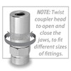Performance Tool W54234 Small Diameter Coupler for Narrow Access Grease