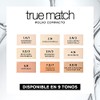 L'Oréal Paris True Match Polvo Compacto Acabado Natural y Perfecto,