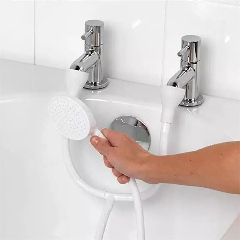 Portable Double Tap Sink Shower Head Hose, Shampoo Sprayer, 183