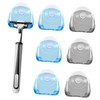 Baluue 6pcs Suction Cup Razor Holder Bathroom Hooks Shower Hooks