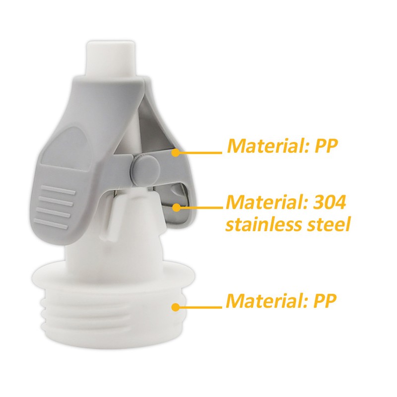 2Pcs Breastmilk Storage Bag Adapter Portable Convenient Use Wide Mouth