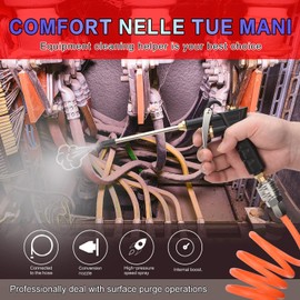 Compressed Air Gun Air Gun for 1/4 Inch BSP American and British High Pressure Blow Guns Noosverl, Pneumatic Air Compressor Cleaning Tool for Industrial Cleaning Processes