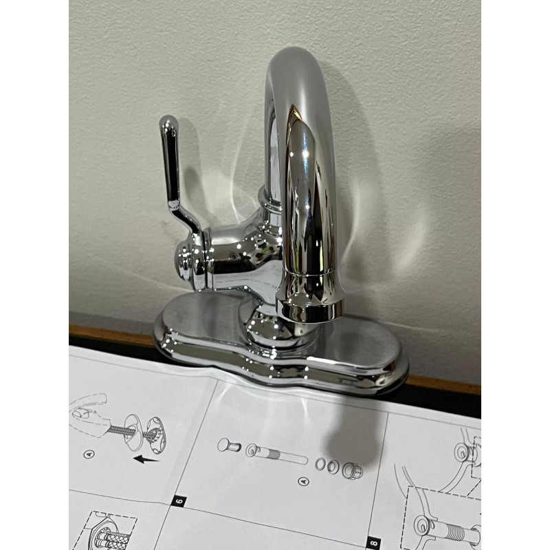 Kohler Single Handle Bathroom Faucet in Chrome Finish