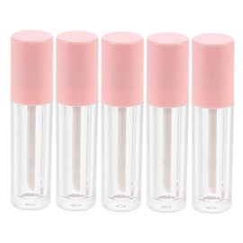 Baluue 5pcs Lip Gloss Tubes Empty DIY Lip Color Containers 4ml Bottles for Women for Hydrating Tinted Lip Gloss and Lip Cosmetic Storage
